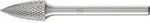 21222773 Fr&auml;sstift Hartmetall Spitzbogen L&auml;nge 43 Mm Produktabmessung, &Oslash; 6 Mm