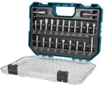 Set Mit 22 Holzfr&auml;sern Auf &Oslash;8 Mm Schaft F&uuml;r Oberfr&auml;se Makita D-74784