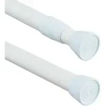 Relaxdays - Teleskopstange, 150&ndash;280 Cm, Klemmstange F&uuml;r Duschvorhang, Gardine,