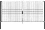 Alberts - Doppeltor Flexo Plus, Anth.ral 7016, Z.einbet.bxh4000x2000mm,