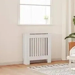 Vidaxl Engineered Wood Radiator Cover White 78 Cm
