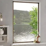 Insektenschutz F&uuml;r Fenster Braun 80x120 Cm Vidaxl