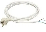 As Schwabe 70838 Strom Anschlusskabel Wei&szlig; 2 M