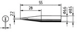 Ersa 0842kd L&ouml;tspitze Mei&szlig;elform, Ersadur Inhalt 1 St.