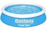 Bestway - Fast Set Aufblasbarer Pool Rund 183x51 Cm Blau