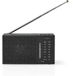 Fm Radio Tragbares Design Am Fm Batterie Betrieben Analog 15 W Schwarzer Weier