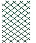 Garten-rankgitter 100x200 Cm Pvc Gr&uuml;n 6040704 Nature