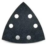 Black Klett-schleifbl&auml;tter, 93 Mm, 6-loch, F. Deltaschleifer, Siliciumcarbid (50