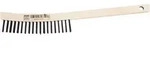 Pferd Tools Handb&uuml;rste Mit Langem Griff Hbu 3reihig Stahl-draht-&oslash; 0,35 Mm