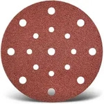 Red Klett-schleifscheiben, 150 Mm, 17-loch, F. Exzenterschleifer, Normalkorund (50