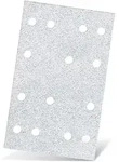 White Klett-schleifbl&auml;tter, 133 X 80 Mm, 14-loch, F. Schwingschleifer, Normalkorund