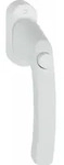 Hoppe - Fenstergriff Li&egrave;ge - Druckknopf, Vierkant 7 X 43 Mm, Alu Wei&szlig;