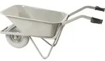 Schubkarre Easy Rider 80l Polymeres Rad 18,7kg Stahlfelge M.kugell - 15444 -...