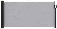 Ausziehbares Seitenmarkise Grau 300 X 100 Cm Polyester Vidaxl