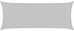 Sonnensegel Hellgrau 5x2 M 100% Polyester Oxford Vidaxl