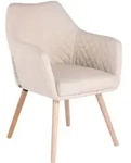 Esszimmerstuhl Gent Stoff Natura Creme