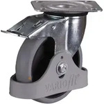 Variofit Bremsrolle 125 X 32 Mm Grau Elektrisch Leitf&auml;hig
