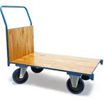 Wiltec - Plattformwagen Bis 600 Kg 100x60 Mm, Transportkarre Mit...