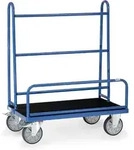 Fetra Plattenwagen Mit Festen Rohrb&uuml;geln 1070x335 Mm Ladefl&auml;che Mit Riefengummi