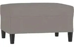 Fu&szlig;hocker Taupe 70x55x41 Cm Stoff Vidaxl