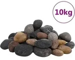 Polierte Kiesel 10 Kg Mehrfarbig 5-8 Cm Vidaxl