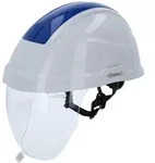 Ks Tools Arbeits-schutzhelm Mit Gesichtsschutz, Blau