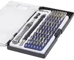 1430586 Bit-set 58teilig Schlitz, Kreuzschlitz Phillips, Innen-sechsrund (tx),