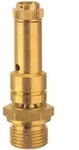 Riegler - Sicherheitsventil Dn 8, Messing, G 3/8, Ansprechdruck 5,5 Bar