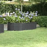 Hochbeet Verzinkter Stahl 152x80x36 Cm Anthrazit Vidaxl