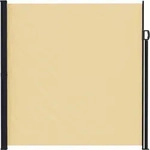 Ausziehbares Seitenmarkise Sand 500 X 180 Cm Polyester Vidaxl