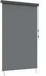Rollo Hellgrau 140 X 250 Cm Stoff Und Aluminium Vidaxl