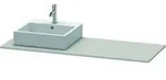 Duravit - Xsquare Konsole 060g, 1400x 550 Mm, 1 Ausschnitt Links,
