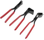 Falzzangen Set 3 Teilig, 3x Abkantzange 0&deg; 45&deg; 90&deg; Maulbreite 55 Mm F&uuml;r