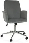 B&uuml;rostuhl / Drehstuhl / Schalenstuhl Solao Cord Stoff Grau Hjh Office