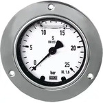 Riegler - Glyzerinmano, Frontring, G 1/2 Hinten Exzentr., 0-16,0 Bar, &Oslash; 100