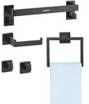 Vevor Badezimmer Hardware Zubeh&radic;&part;r Set (5-tlg.) Inkl. Handtuchstange (406,4...