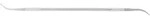 Pferd Tools Diamant-riffelfeile Rund 150mm D91 (fein) F&uuml;r Komplexe Geometrien Harter
