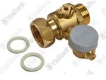 Vaillant Hahn, Wartungshahn Links 0020201899 Vc-inst. Set Kunststoff U.w.