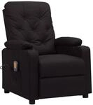 Massagesessel Schwarz Kunstleder Vidaxl