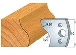 690.009 Paar Messer Kss 40x4mm