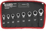 Set Di Chiavi A Cricchetto Aperte 10-19 Mm 8 Pezzi (corte)