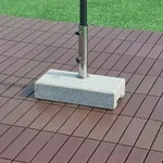 Sonnenschirmst&auml;nder Bomba Granit 45x22,5x9,5cm [casa.pro]