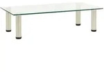 Tv-tisch 60x35x17 Cm Transparentes Hartglas Vidaxl