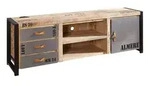 Tv-board Mango 200x45x66 Natur Bedruckt Factory 133