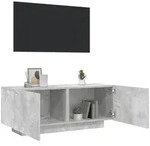 Vidaxl - Tv-schrank Betongrau 100x35x40 Cm Holzwerkstoff