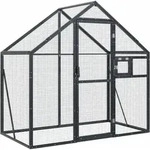 Vidaxl - Voliere Anthrazit 179x100x185 Cm Aluminium