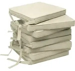 8er Set Loft Sk Stuhlkissen Natur, 45x40x5cm