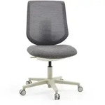 B&uuml;rostuhl Sitflex Lady Sitz Stoff / R&uuml;cken Netzstoff Grau Hjh Office