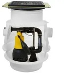 Jung Pumpen - Unterflurbeh&auml;lter Baufix 100 Mit Bodenablauf, Ohne Pumpe