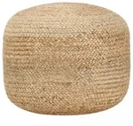 Handgefertigter Sitzpuff 45 X 30 Cm Jute Vidaxl
